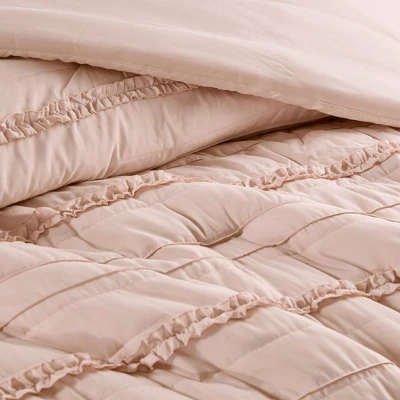 Alexis Ruffle Comforter Set - 5pc - Image 3