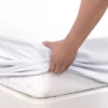 PiccoCasa Polyester And TPU Comfortable Breathable Waterproof Mattress Protector Covers 1 Pc