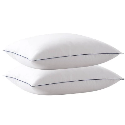 Standard 2pk Soft Touch Microfiber Bed Pillow - Weatherproof - Image 2