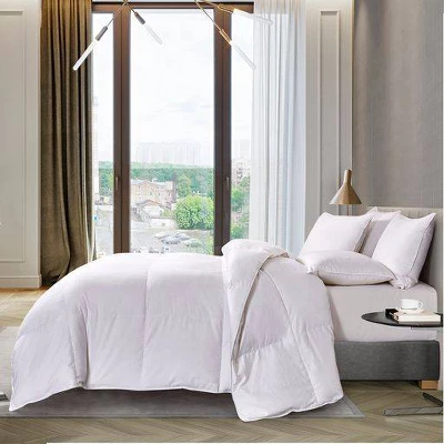 1000 Thread Count European Cotton Goose Down Comforter Extra Warmth - Blue Ridge Fashions - Image 3