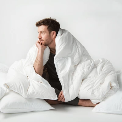 Lightweight Premium Down Alternative Duvet Comforter Insert | BOKSER HOME - Image 8