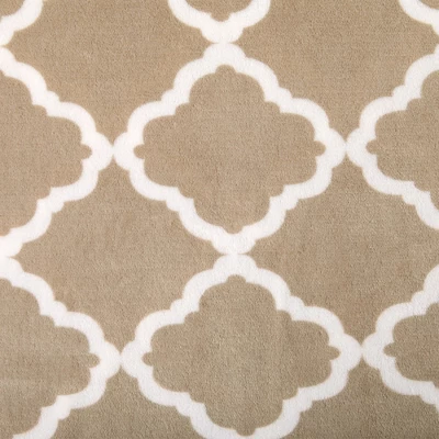 Great Bay Home Printed Velvet Plush Warm And Cozy Fleece Sheet Set - Image 7