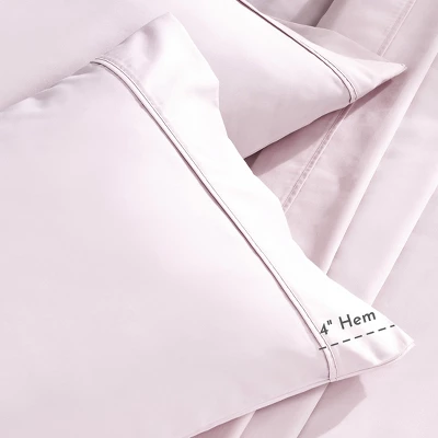 Cotton Sheets Set - Softest 400 Thread Count Bed Sheets, 100% Cotton Sateen, Cooling, Deep Pocket By California Design Den - Image 8