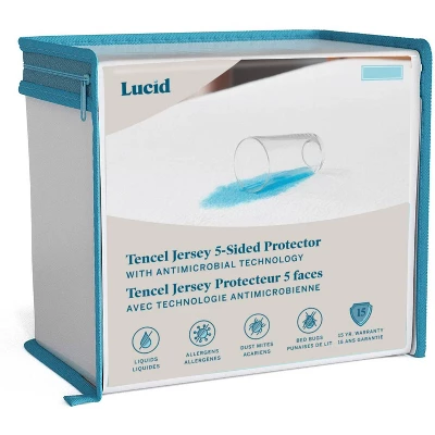 Lucid Essence 5 Sided Mattress Protector - Image 7