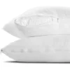 Better Bed Collection Poly/Cotton White PIllow Protectors 2 Pack