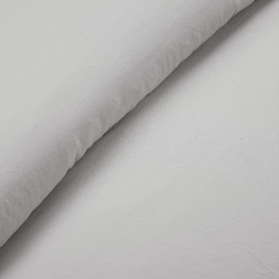 Lush Décor 3pc Full/Queen Reyna 100% Cotton Duvet Cover Set Light Gray - Image 2