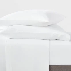 Garment Washed Microfiber Solid Sheet Set - Room Essentials™