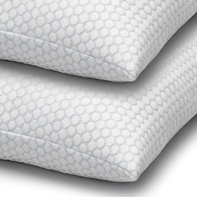 Cool N' Comfort Gel Fiber Pillow With CoolFlex Technology