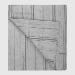 Twin Printed Pattern Peached Cotton Percale Melange Sheet Set Minimal - Macaron