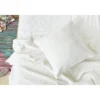 Carol & Frank 26" X 26" Graham White Euro Sham