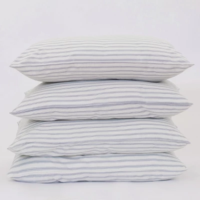 Granny Stripe Soft/Medium Density 4 Pack Down Alternative Pillows. - Image 6