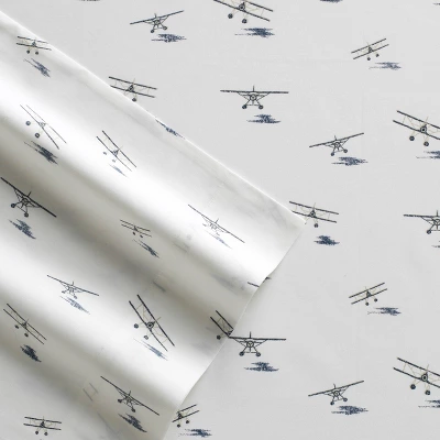 Printed Pattern Percale Cotton Sheet Set - Eddie Bauer