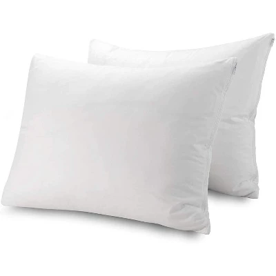 Guardmax Waterproof Queen Pillow Protector With Zipper – (2 Pack) - Image 4