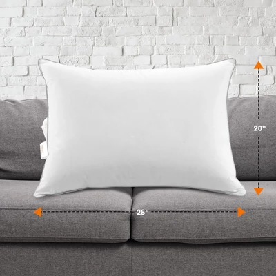 Cheer Collection Set Of 4 Standard Size Down Alternative Pillows (20" X 28") - Image 2