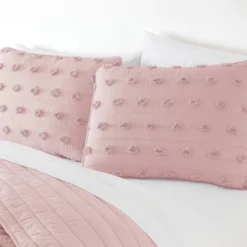 Solid Eyelash Quilt Set - Mudd