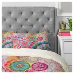 Stephanie Corfee Frolicking Pillow Sham Standard Pink - Deny Designs