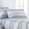 Southshore Fine Living Coastal Stripe Easy Care Wrinkle Resistant Microfiber Ultra-soft Sheet Set