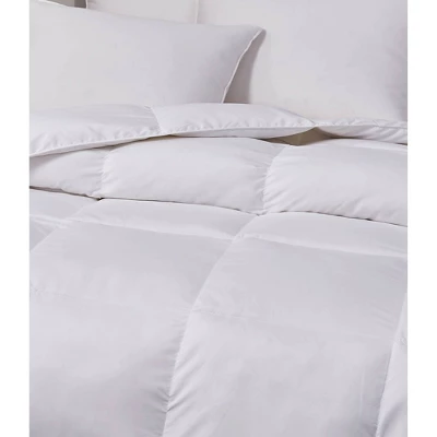 Microfiber Down Comforter (King) White - Kathy Ireland - Image 3