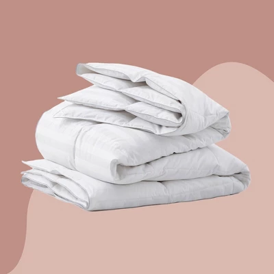 Peace Nest All-season 500 Thread Count Cotton White Goose Feather & Down Comforter Duvet Insert - Image 5