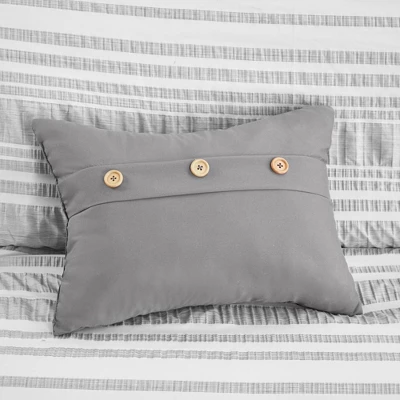 Cameron Striped Duvet Cover Set - Image 9