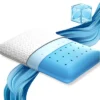 N'Ice Cooling Memory Foam Pillow - Blue