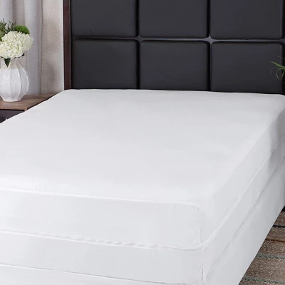 Guardmax ZIppered Waterproof Mattress Encasement For Larger Mattresses - White - Image 4