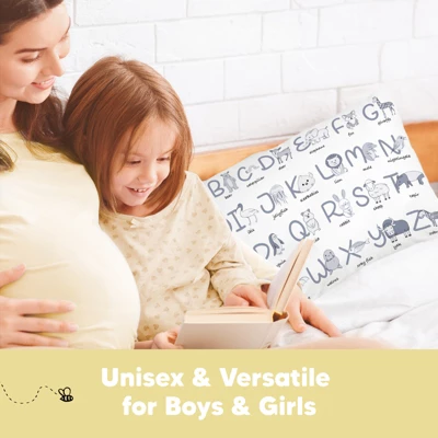 KeaBabies Toddler Pillowcase For 13X18 Pillow, Organic Toddler Pillow Case, Travel Pillow Case Cover - Image 8