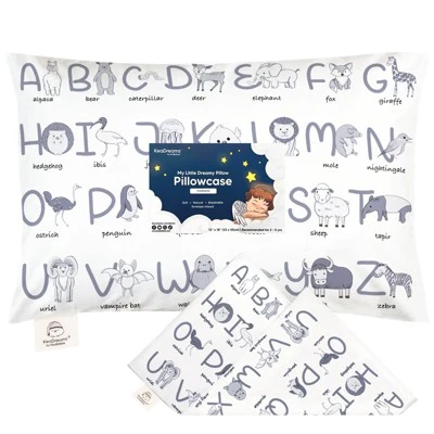 KeaBabies Toddler Pillowcase For 13X18 Pillow, Organic Toddler Pillow Case, Travel Pillow Case Cover - Image 9