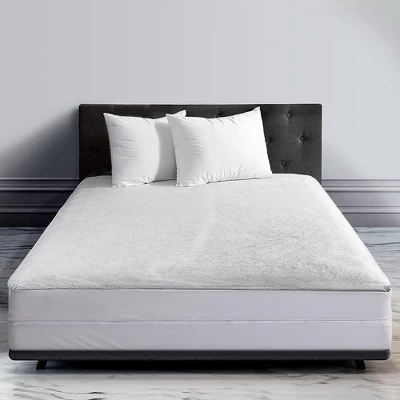 Mattress Protector With Zipper By Guardmax. Terry Cotton Waterproof, Bed Bug Proof, Soft & Comfortable Mattress Encasement With Deep Pockets. - Image 12