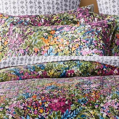 Basel Floral Quilt And Pillow Sham Set - Levtex Home - Image 2