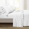 Reyna Ruffle Sheet Set - Lush Décor