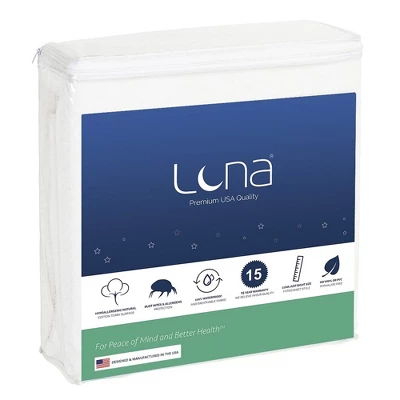 Luna Waterproof Mattress Protector - Mattress Cover With Breathable Cotton Terry Surface - Noiseless - Home Essentials - Image 10
