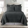 The Industrial Shop Solid Quilt And Sham Bedding Set