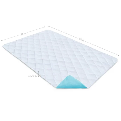 PharMeDoc Leak Proof Slip-Resistant Mattress Pad Protector - Image 3