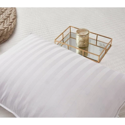 Supreme Cotton Damask Down Pillow White - Blue Ridge Home Fashions - Image 4