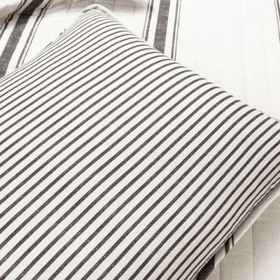 Farmhouse Striped Reversible Quilt Bedding Set - Lush Décor - Image 5