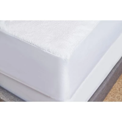 Mattress Protector With Zipper By Guardmax. Terry Cotton Waterproof, Bed Bug Proof, Soft & Comfortable Mattress Encasement With Deep Pockets. - Image 4