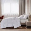 Microfiber Down Comforter (King) White - Kathy Ireland