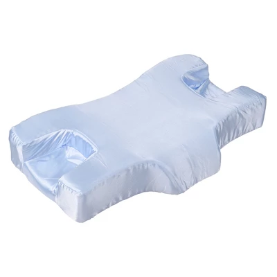 Unique Bargains Satin Home Sleeping Neck And Shoulder Pain Ease Bed Memory Foam Pillow 1Pcs - Image 9