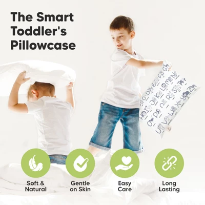 KeaBabies Toddler Pillowcase For 13X18 Pillow, Organic Toddler Pillow Case, Travel Pillow Case Cover - Image 5
