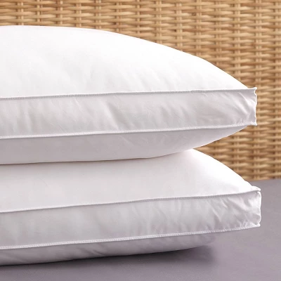 2pk Allergen Barrier Bed Pillow With 2" Gusset - PureShield - Image 3