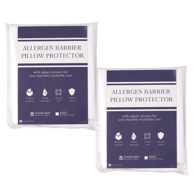 Standard 2pk PureShield Pillow Protector - Allied Home - Image 2