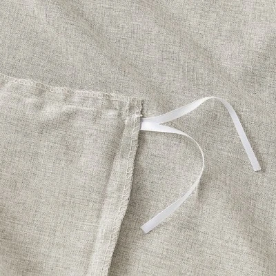 Peace Nest Solid Faux Linen Duvet Cover Set - Luxurious Comfort - Image 5