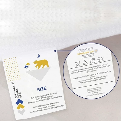 Waterproof Mattress Protector - Noiseless, Machine Washable, Easy-on Fitted Style By California Design Den - Image 7