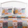 Carlie Quilted Reversible Cotton Face Pillow Sham Calico By Barefoot Bungalow