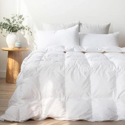 Extra Warm Luxury White Duck Down Duvet Comforter Insert | BOKSER HOME - Image 7