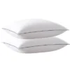 Weatherproof Vintage Microfiber 2pc Bed Pillow