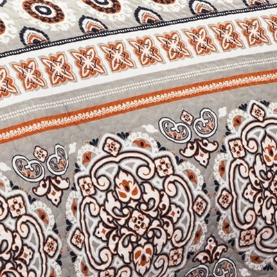 Nesco Quilt Navy/ Coral 3 Piece Set - Lush Décor - Image 2