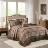 Madison Park 5pc Cambridge Reversible Jacquard Bedspread Set